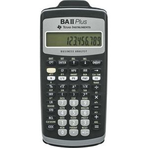 Texas Instruments BA II Plus Financial Calculator (with hardcover)